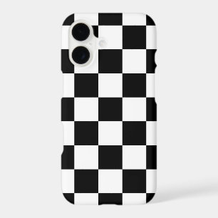 Black and White Retro Check