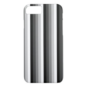 Black and white shadow stripes iPhone 8/7 case