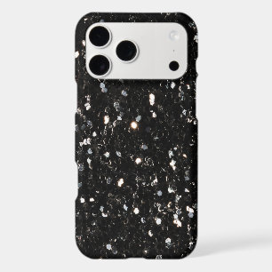 Black and white shiny glitter sparkles