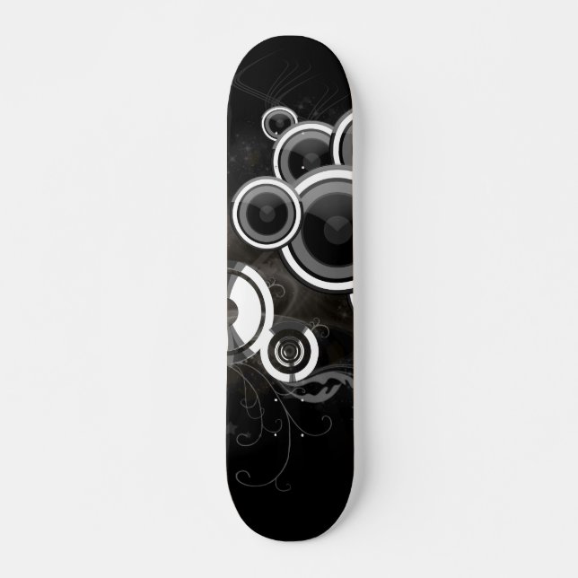Black And White Skateboard (Front)