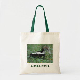 Black and White Skunk Bag