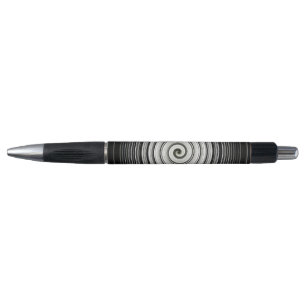 Black and white spiral