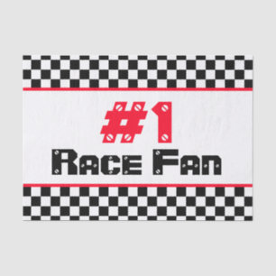 Black and White Sport Inspired Tissue Paper