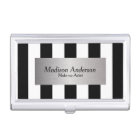 Black and White Stripe Design | Silver Label