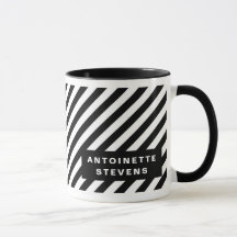 Black and White Stripe Pattern