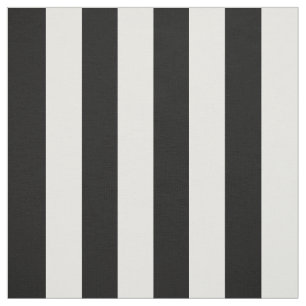Black and White Stripes, Striped Pattern, Lines Fabric