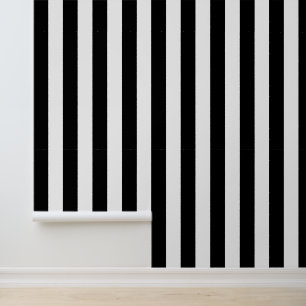 Black and White Stripes, Striped Pattern, Lines Wallpaper