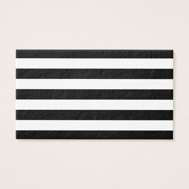 Black And White Stripes Stylish (Front)