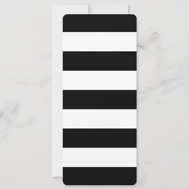 Black And White Stripes Stylish (Front)