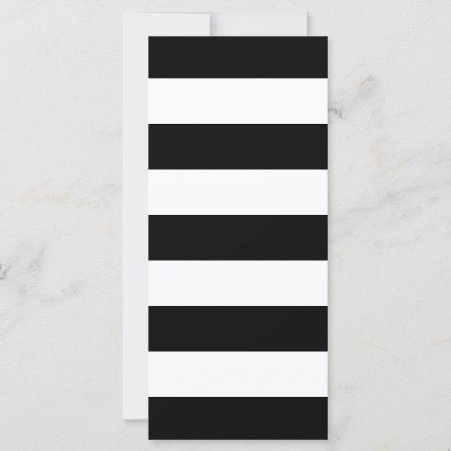 Black And White Stripes Stylish (Front)