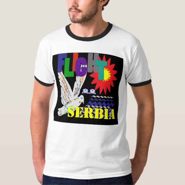 Black and white T-Shirt (Front)