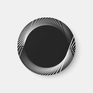 Black and white tangents. magnet
