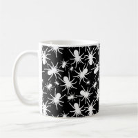 Black and White Tarantula Spider Pattern