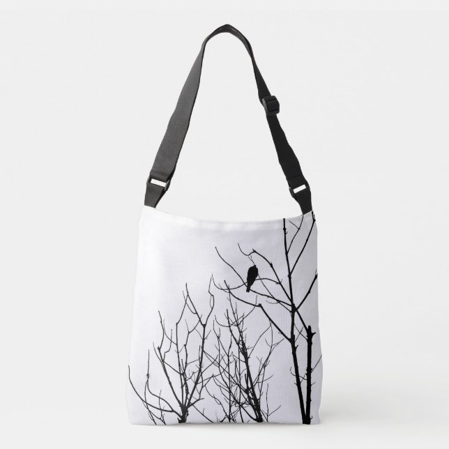 Black and White Tote Bag (Front)