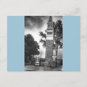 Black And White Tower Postcard