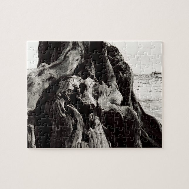 Black and White Tree Jigsaw Puzzle (Horizontal)