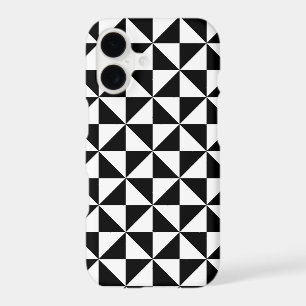 Black And White Triangle Pattern