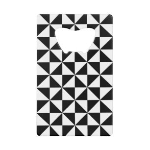 Black And White Triangle Pattern