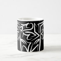 Black and White Tribal Bull / Ox