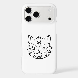 Black and White Tribal Cat