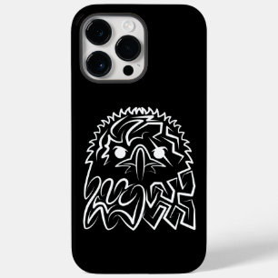 Black and White Tribal Eagle Case-Mate iPhone 14 Pro Max Case