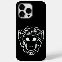 Black and White Tribal Monkey