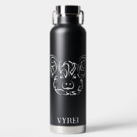 Black and White Tribal Pig