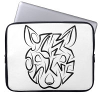 Black and White Tribal Rat