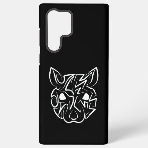 Black and White Tribal Rat Samsung Galaxy Case