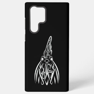 Black and White Tribal Rooster Samsung Galaxy Case
