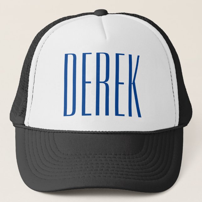 Black and white trucker hat  (Front)