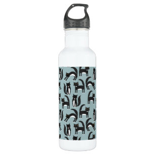 Black and White Tuxedo Cats 710 Ml Water Bottle