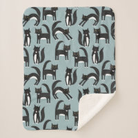 Black and White Tuxedo Cats