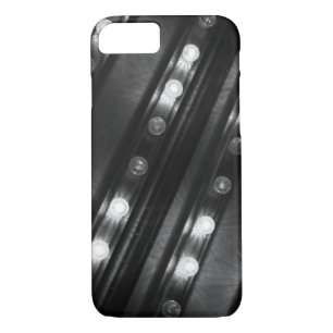 Black and White Twinkle Lights iPhone 8/7 Case