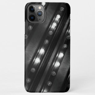 Black and White Twinkle Lights iPhone 11Pro Max Case