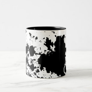 Black and white Two-Tone coffee mug