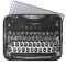 Black and White Typewriter