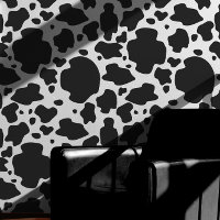 Black and White Unique Cow Pattern 