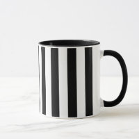 Black and White Vertical Stripes