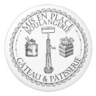 Black and White Vintage French Patisserie Bakery