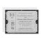 Black and White VIP Wedding Ticket Invitations