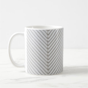Black and white wall coffee mug