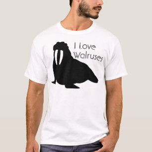 Black and White Walrus Tee