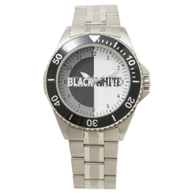 Black And White Watch (Front)