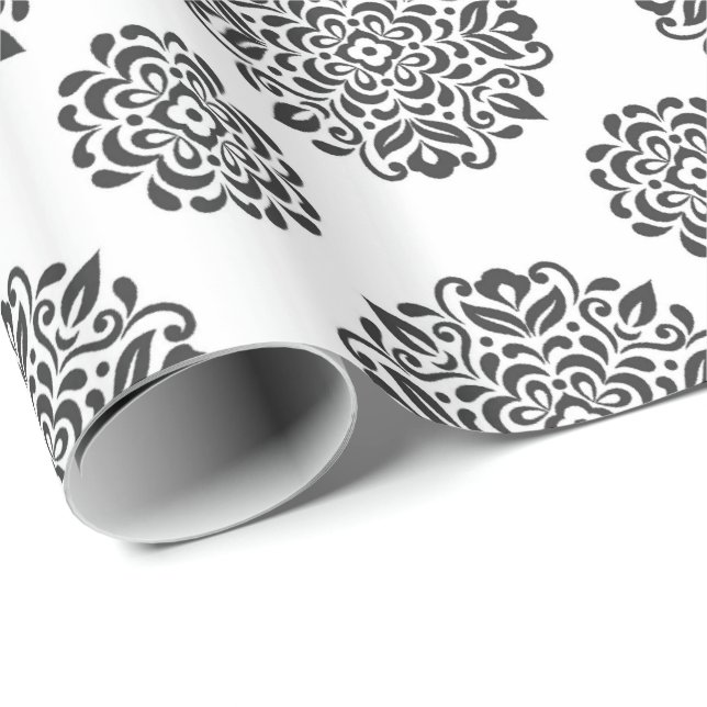 Black and White Wrapping Paper (Roll Corner)