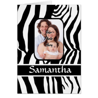 Black and white zebra print