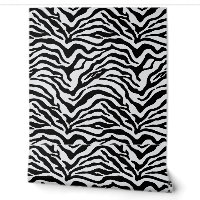 Black and white Zebra print