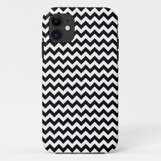 Black and White Zig Zag Chevron Case-Mate iPhone C 11 Case