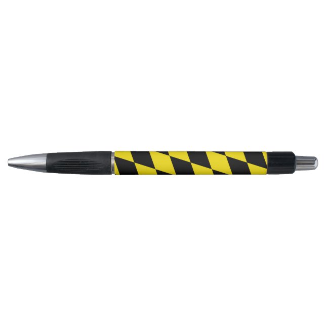 Black and Yellow Bavaria Diamond Flag Pattern (Front)
