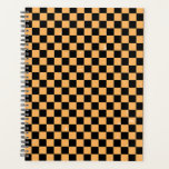 Black and yellow Chequered 2024 Planner<br><div class="desc">Black and yellow Chequered 2024 Planner</div>